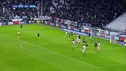 GOL- Juventus 1-0 Inter (45' Cuadrado)