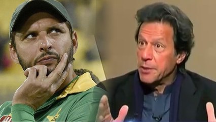 Imran Khan responds to Shahid Afridi’s criticism