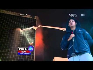 Live Report Wisma Kosgoro Thamrin kebakaran - NET24