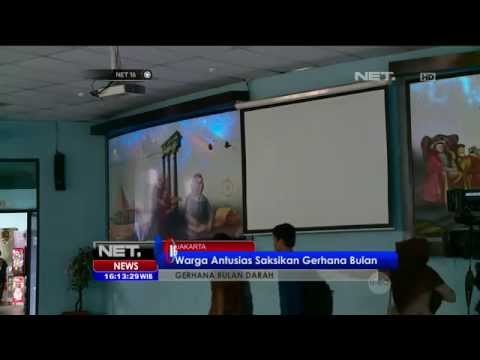 Planetarium Jakarta jadi salah satu titik pengamatan gerhana bulan total - NET16