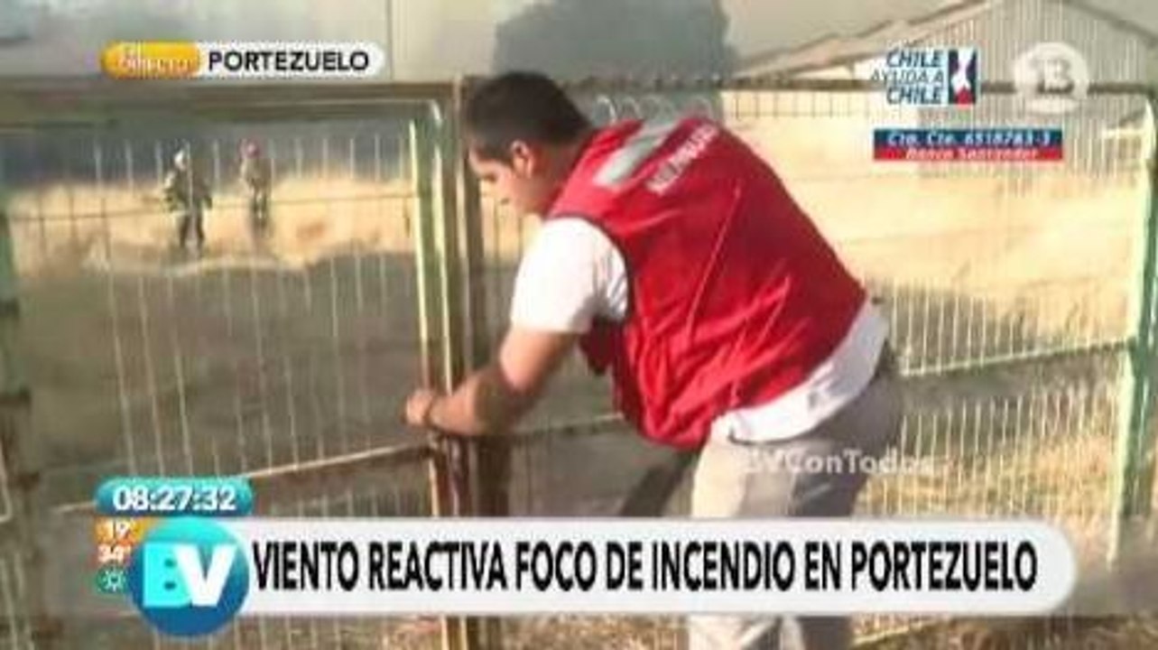 Régis veut ouvrir un portail aux pompiers!