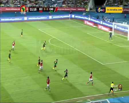 ردود أفعال علي محمد علي و رؤوف خليف أثناء التعليق على نهائي أمم أفريقيا