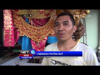 Jelang Nyepi warga hindu buat ogoh ogoh raksasa - NET12
