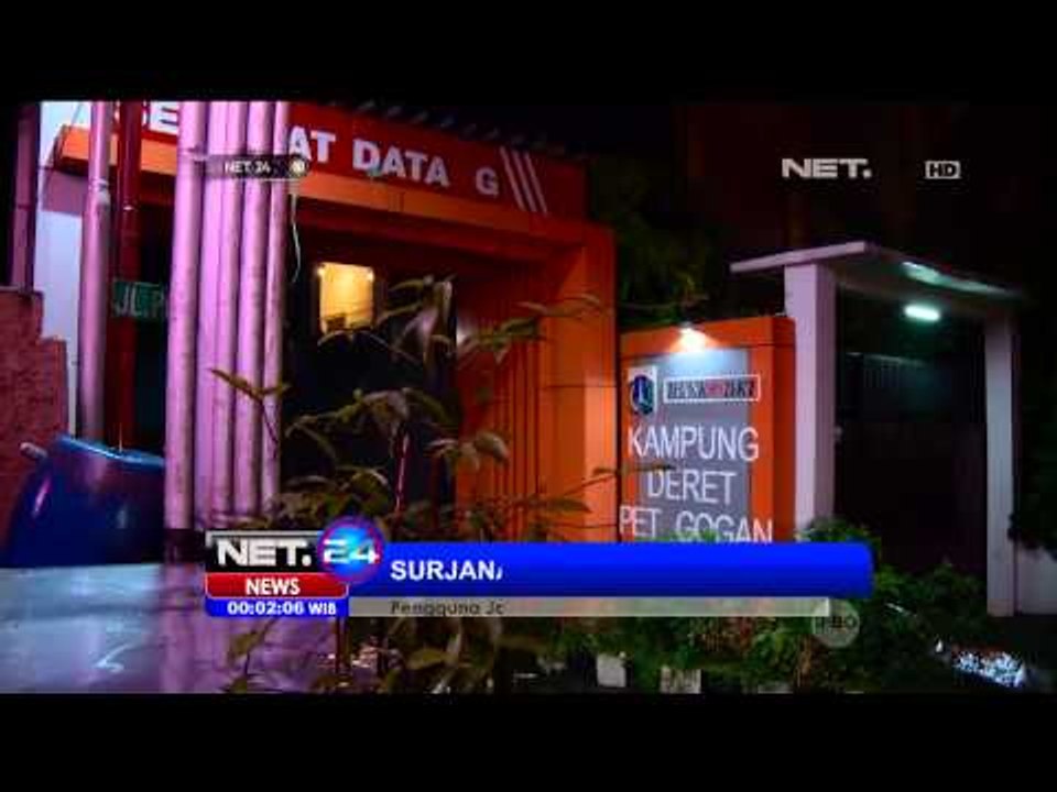 Kampung deret petogogan dilanda banjir akibat Jakarta hujan seharian - NET24