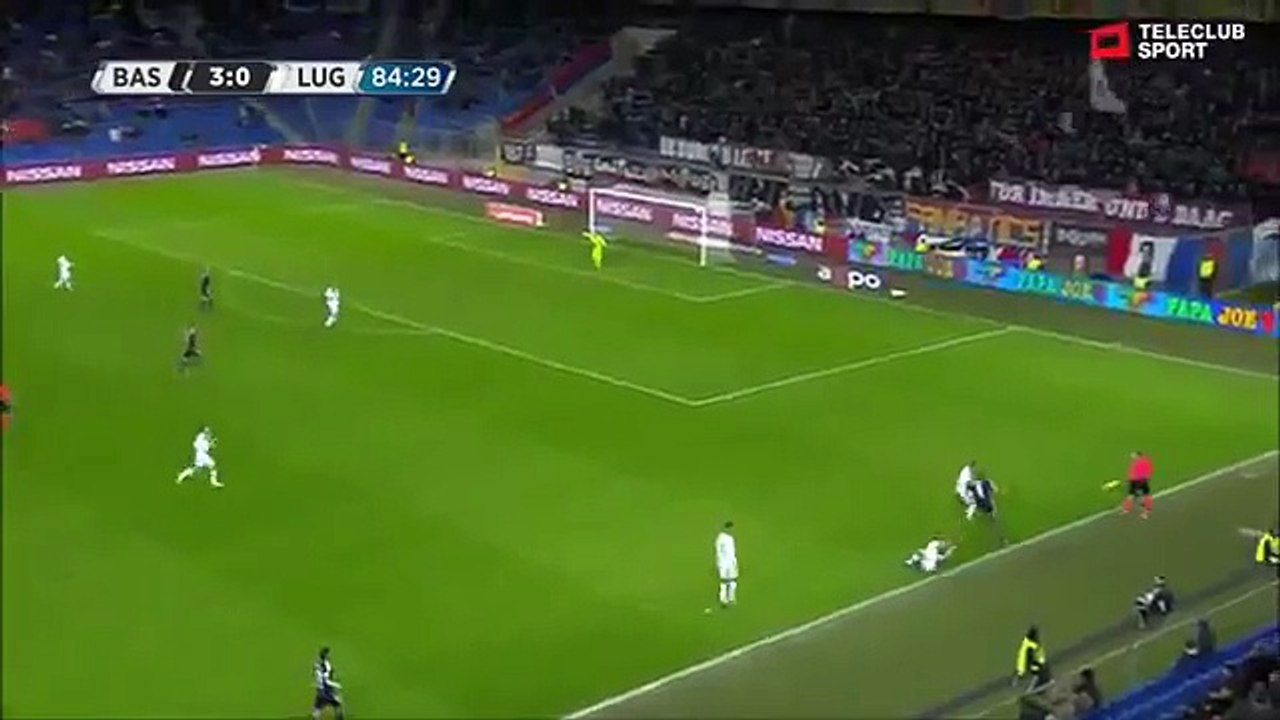 FC Basel 4:0 FC Lugano (19.Spieltag Swiss Super League. 4 February 2017)