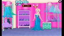 Elsa Lucky Wheel Shopping - Frozen Video Games For Kids