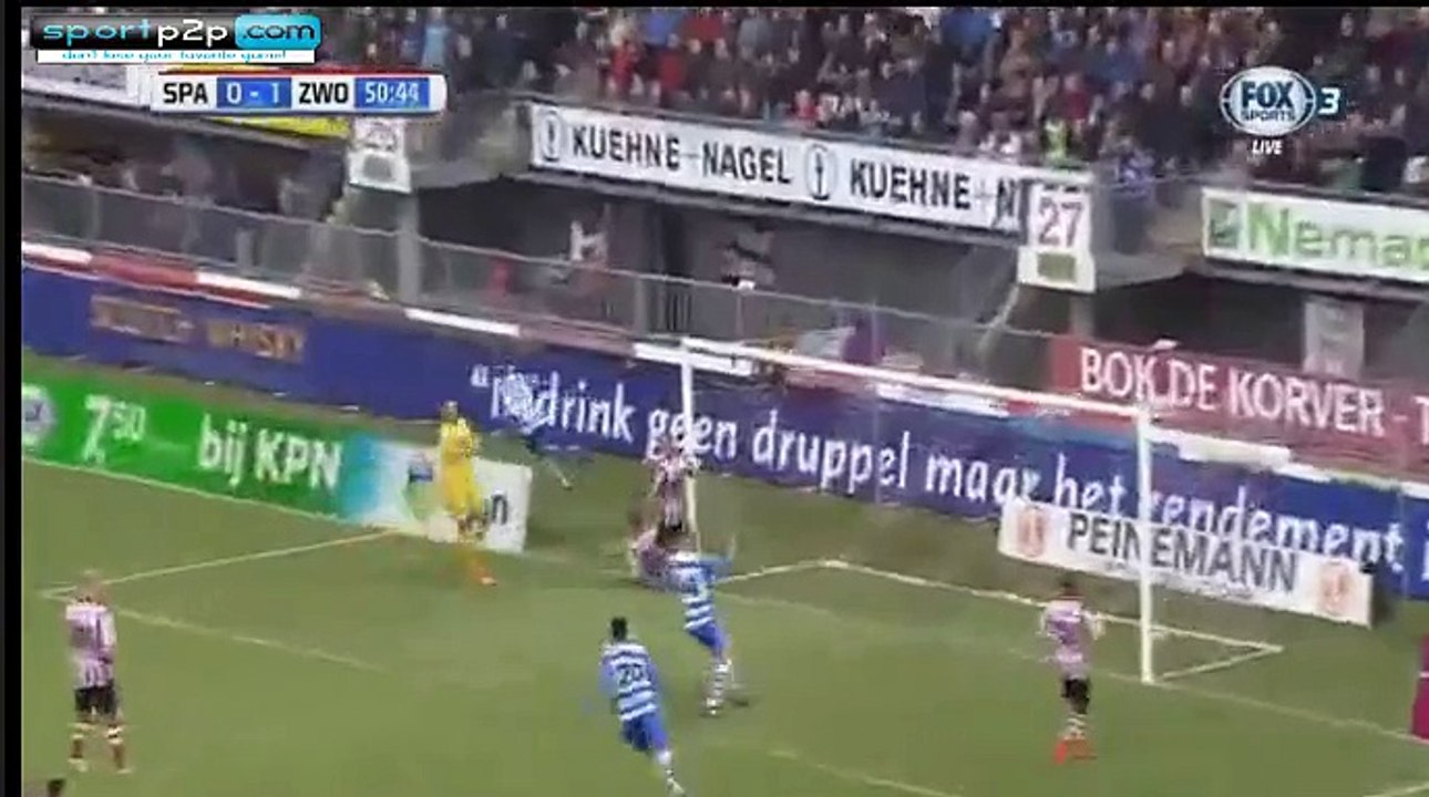 Sparta Rotterdam 0 - 1 PEC Zwolle 05-02-2017