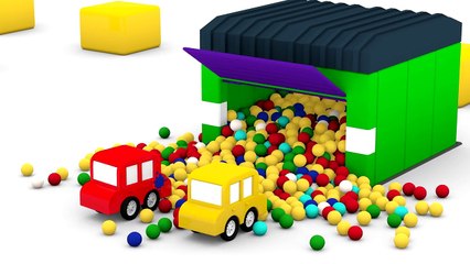 Dessin animé #dessinanimé. 4 voitures colorées