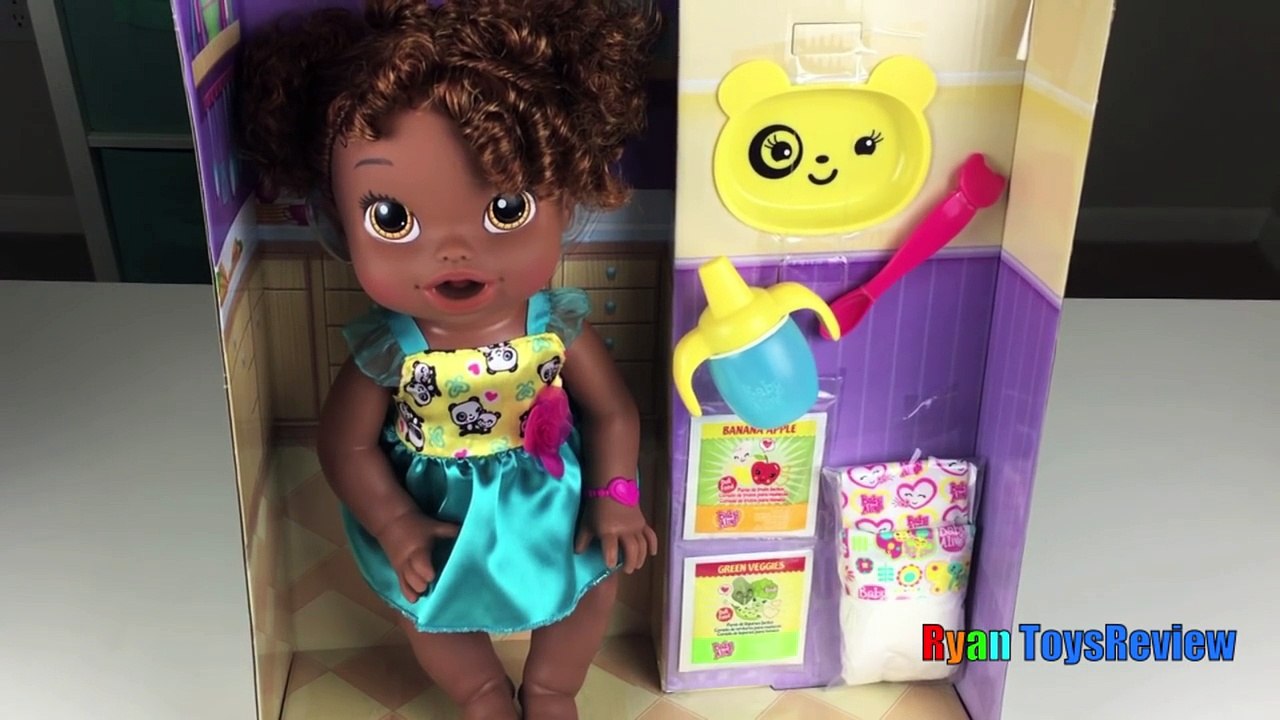 BABY ALIVE EATS FOOD AND POOP IT OUT My Baby All Gone Cookie Monster Surprise Egg Toys Shopkins