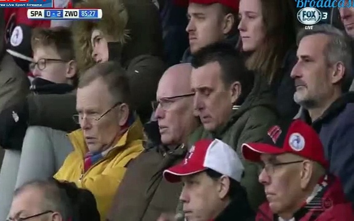 Sparta Rotterdam 0-3 PEC Zwolle 05-02-2017