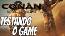 Conan Exiles Gameplay em português - SURVIVAL, RPG E CONSTRUÇÕES!! - Testando o game #01