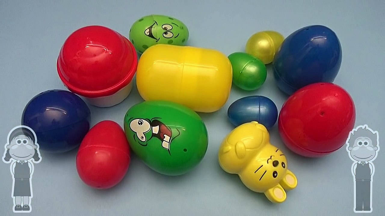 Surprise Egg Hunt Challenge! Can You Find the Right Surprise Egg Lesson 2