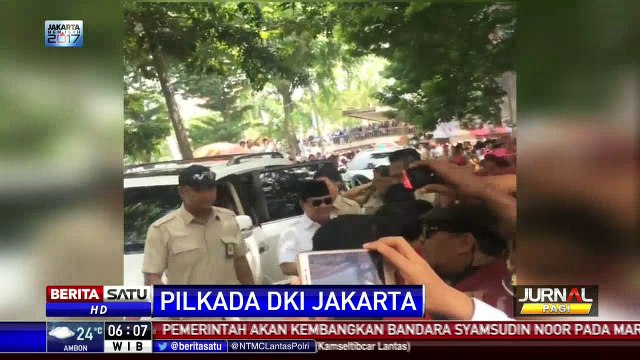 Prabowo Subianto Hadiri Kampanye Anies-Sandi