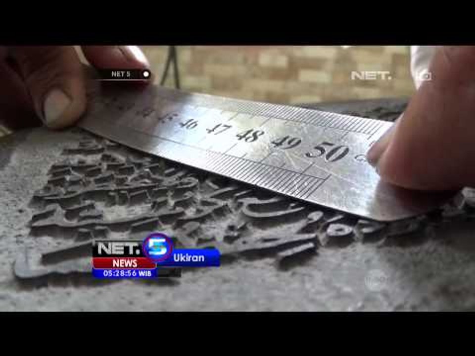 Seni ukir batu - NET5