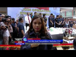 Live Report Hasil Penyelidikan Jenis Narkoba Baru CC4 - NET12