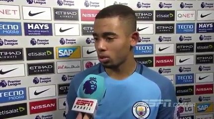Olha O que Falou Gabriel Jesus na Entrevista Após Jogo