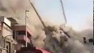 Обрушение в Тегеране рухнуло самое старое высотное здание в городе (видео)
