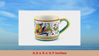 Hand Painted Italian Ceramic Mug Raffaellesco  Handmade in Deruta 4bb75413