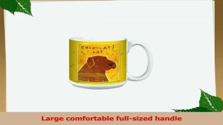 TreeFree Greetings XM27988 John W Golden Artful Jumbo Mug 20Ounce Chocolate Labrador d14d78eb