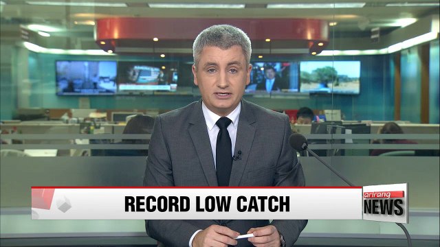 Korean fishermen catch 923,000 tons of fish in 2016, lowest in decades: report