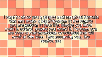 The Attraction Formula - Making It Work for You