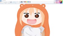 How I Draw using Mouse on Paint  - Umaru Doma - Himouto! Umaru-chan -