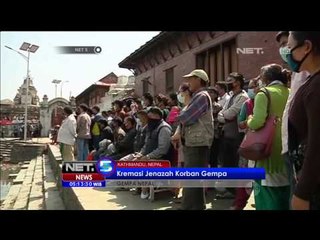 Kremasi jenazah korban gempa di Nepal - NET5