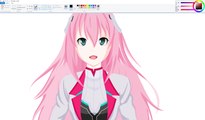 How I Draw using Mouse on Paint  - Julis Riessfeld - Gakusen Toshi Asterisk