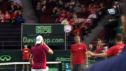 Coupe Davis - Shapovalov blesse l'arbitre et fait perdre le Canada