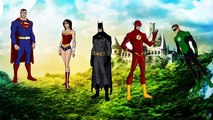 Superheroes Finger Family Song Superman, Batman, Wonder Woman,Flash Superhero & more!
