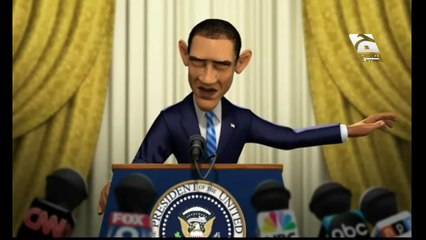 Obama Cartoon New Tezabi Totay