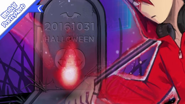 할로윈 유령 '게임하다 죽은 귀신' 태경 HALLOWEEN PS Speedpaint Drawing [PrettyHerb 쁘띠허브]-0CZyDCC3yv0