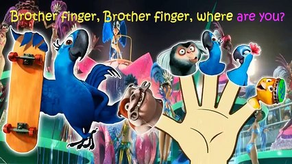 Rio Finger Family Nursery Rhymes Lyrics