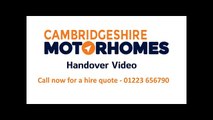 Motorhome hire and campervan rental Cambridgeshire - Call 01223 656790