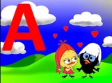 Abc song for baby - abcdefghijklmnopqrstuvwxyz - english alphabet abcd for children