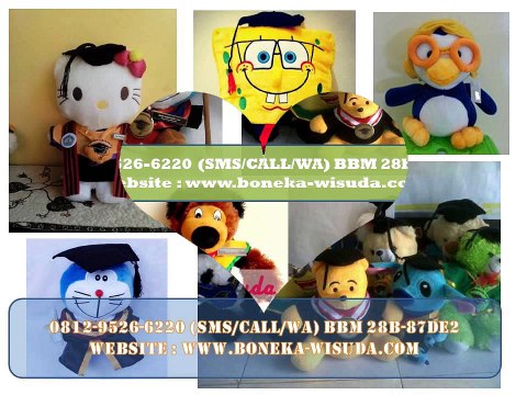 0812-9526-6220 | Boneka Wisuda Pekanbaru | Produsen Boneka Wisuda Pekanbaru