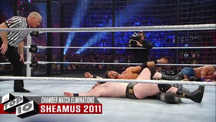 DANGEROUS and CREATIVE are just two words to describe these shocking WWE Elimination Chamber eliminations!