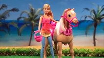 Mattel ► Barbie Dancin Fun Horse | Barbie Tańczący Koń i Lalka Dżokejka ► DMC30 ►TV TOYS