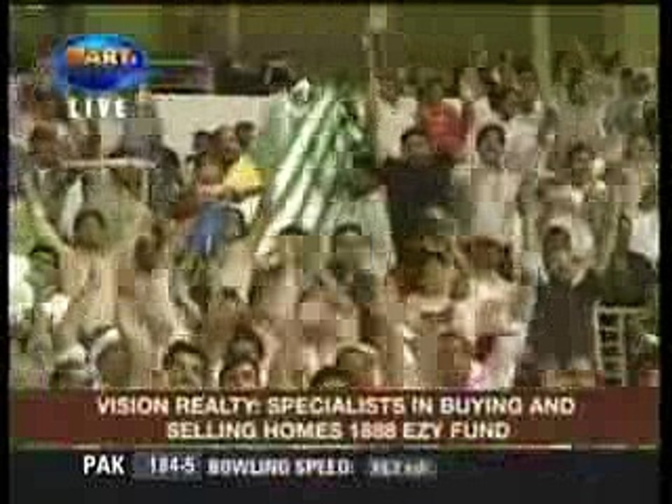 Shahid Afridi 6 Sixes in over
