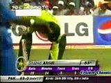 Shahid Afridi 102 off 36 Balls vs India biggest six of shaid afridi afridi