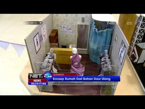 Hari lingkungan hidup pelajar bersih bersih sungai - NET24