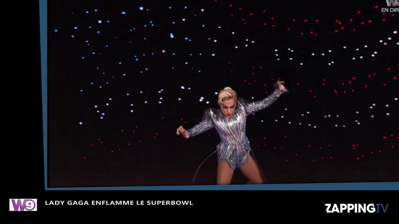 Super Bowl : Lady Gaga saute dans le vide pour le concert de la mi-temps