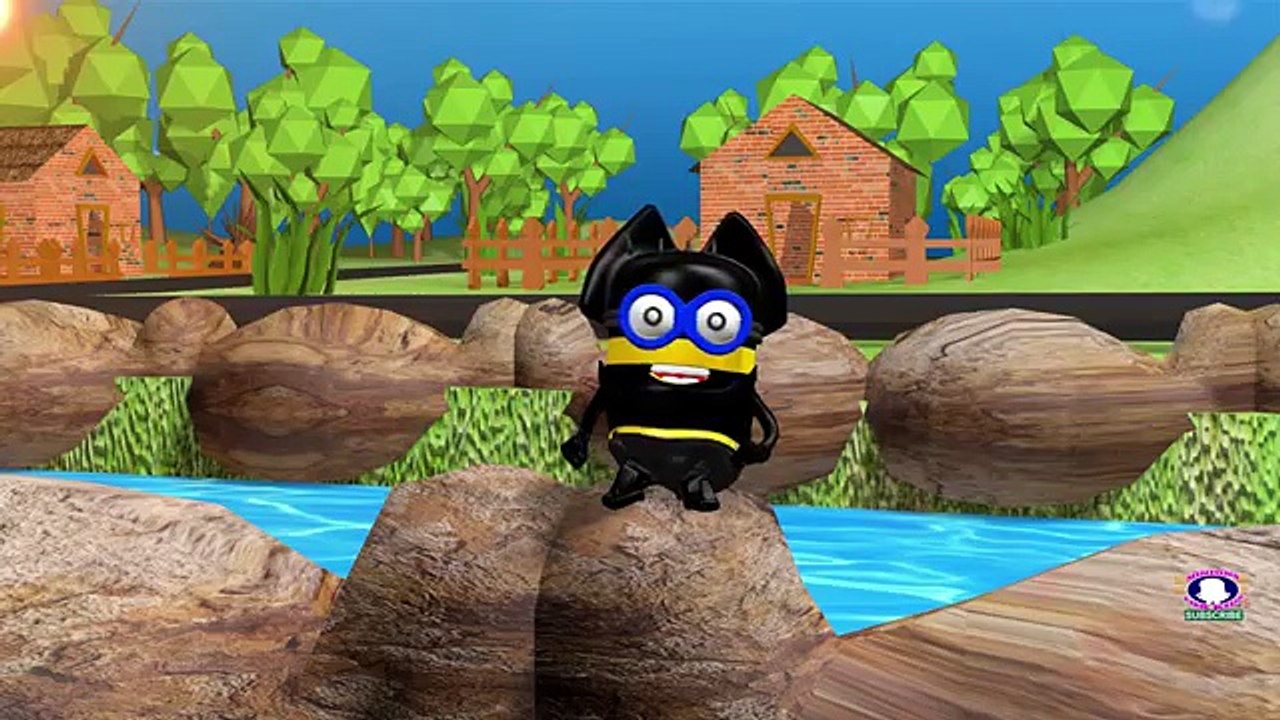 Семейные Миньоны палец 3D мультфильм для детей | палец семья | Миньоны Finger семья потешки