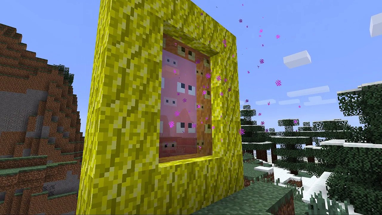 【マインクラフト】ぐっち、ブタハンターに狩られる！ブタだらけの世界に行ったらとんでもない敵が待っていた！！〔マイクラ Derpy Pig Mod〕-BlvwPCyhB0Y