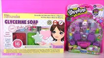 Kiss Naturals DIY SOAP Making KIT! Melt Mix & Make Your Own Glittery Soap! SHOPKINS Season 2! FUN