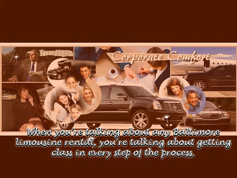 Baltimore limousine rental
