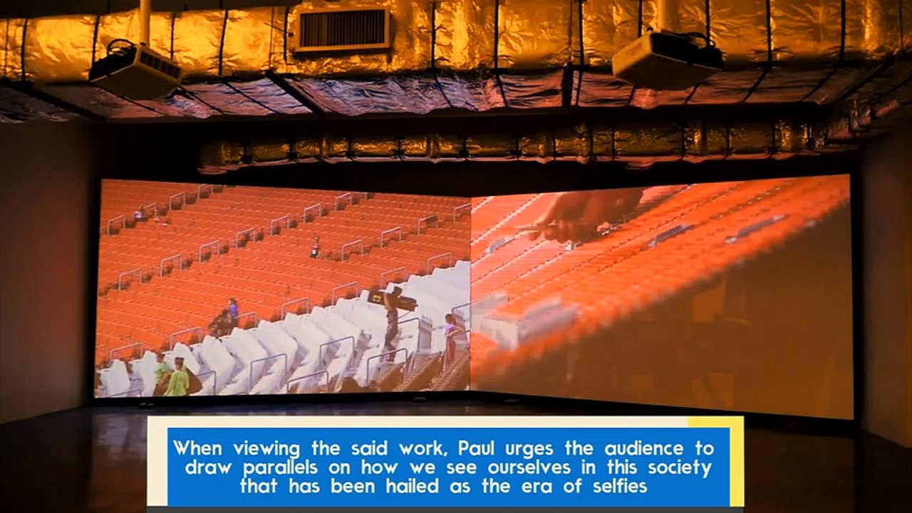 Stephanie gets to know artist Paul Pfeiffer