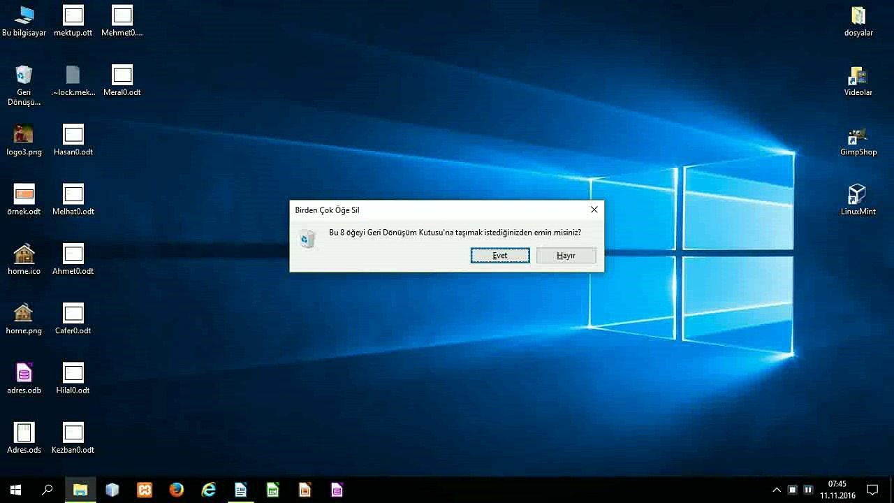 28 Ders - LibreOffice Write Mektup çalişma örneği - 2