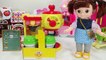 콩순이 커피 머신 카페놀이 와 뽀로로 부푸러 빵가게 장난감 인형놀이 Baby Doll Cafe play and bread shop Bakery toys-tlWv_kEdtV8