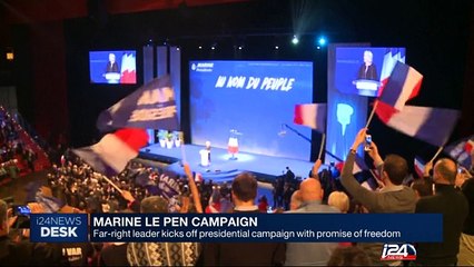 Marine Le Pen kicks off presidential campaign with promise of freedom